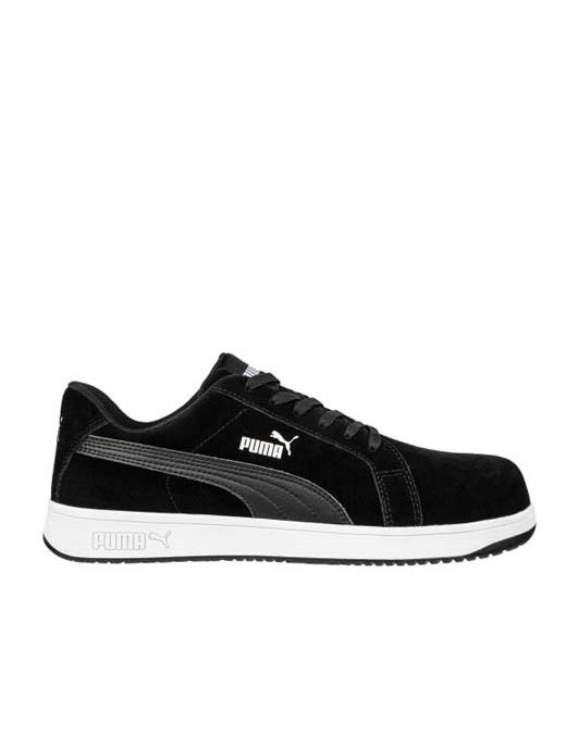 Iconic Suede Black Low S1PL ESD