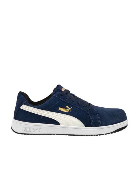 Iconic Suede Navy Low S1PL ESD